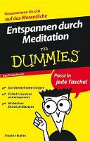 Book Cover for Entspannen durch Meditation für Dummies Das Pocketbuch by Stephan Bodian