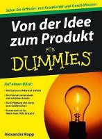 Book Cover for Von der Idee zum Produkt für Dummies by Alexander Rapp