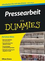 Book Cover for Pressearbeit für Dummies by Oliver Erens