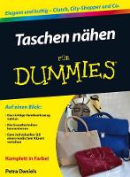 Book Cover for Taschen nähen für Dummies by Petra Daniels