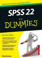 Book Cover for SPSS 22 für Dummies by Felix Brosius