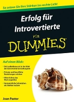 Book Cover for Erfolg für Introvertierte für Dummies by Joan (JPA International, Inc) Pastor