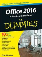 Book Cover for Office 2016 für Dummies Alles-in-einem-Band by Peter (San Francisco, California) Weverka