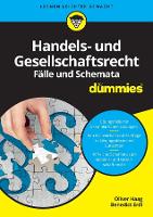 Book Cover for Handels- und Gesellschaftsrecht Falbearbeitung und Schemata für Dummies by Oliver Haag