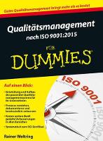 Book Cover for Qualitätsmanagement nach ISO 9001-2015 für Dummies by Rainer Weltring