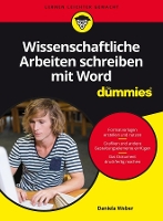 Book Cover for Wissenschaftliche Arbeiten schreiben mit Word für Dummies by Daniela Weber