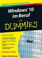 Book Cover for Windows 10 im Beruf für Dummies by Ciprian Adrian Rusen