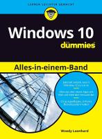 Book Cover for Windows 10 Alles-in-einem-Band für Dummies by Woody (Phuket Island, Thailand) Leonhard