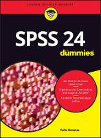 Book Cover for SPSS 24 für Dummies by Felix Brosius