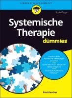 Book Cover for Systemische Therapie für Dummies by Paul Gamber