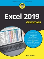 Book Cover for Excel 2019 für Dummies by Greg Harvey