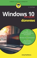 Book Cover for Windows 10 kompakt für Dummies by Andy Rathbone
