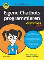 Book Cover for Eigene Chatbots programmieren für Dummies Junior by Nadine Bergner, Thiemo Leonhardt