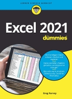 Book Cover for Excel 2021 für Dummies by Greg Harvey