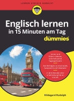 Book Cover for Englisch lernen in 15 Minuten am Tag für Dummies by Hildegard Rudolph