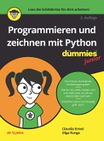 Book Cover for Programmieren und zeichnen mit Python für Dummies Junior by Claudia Ermel, Olga Runge