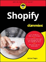 Book Cover for Shopify für Dummies by Adrian Piegsa