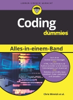 Book Cover for Coding Alles-in-einem-Band für Dummies by Chris Minnick, Nikhil Abraham, Barry Burd, Eva Holland