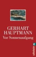 Book Cover for Vor Sonnenaufgang by Gerhart Hauptmann