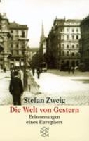 Book Cover for Die Welt von Gestern by Stefan Zweig