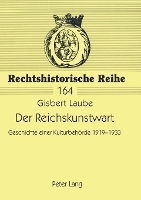 Book Cover for Der Reichskunstwart by Gisbert Laube