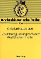 Book Cover for Schuldenregulierung nach dem Westfaelischen Frieden by Christian Hattenhauer