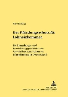 Book Cover for Der Pfaendungsschutz Fuer Lohneinkommen by Marc Ludwig