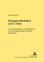 Book Cover for Kriegsgesellschaften (1914-1918) by Momme Rohlack