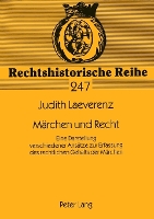 Book Cover for Maerchen und Recht by Judith Laeverenz