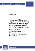 Book Cover for Abfindung Und Boersenkurs - Moeglichkeiten Zur Bemessung Aktienrechtlicher Abfindungs- Und Ausgleichsansprueche (§§ 304, 305, 320b Aktg) Nach Dem Boersenkurs Eine Juristisch-Oekonomische Untersuchung  by Volker Ullrich