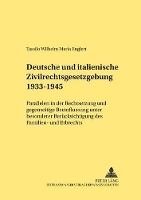 Book Cover for Deutsche Und Italienische Zivilrechtsgesetzgebung 1933-1945 by Tassilo Englert