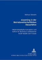 Book Cover for Elearning in Der Betriebswirtschaftlichen Steuerlehre by Michael Albrecht