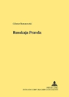 Book Cover for Die «Russkaja Pravda» - Ein Mittelalterliches Rechtsdenkmal by Günter Baranowski