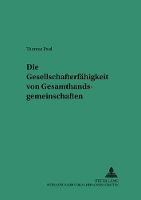 Book Cover for Die Gesellschafterfaehigkeit Von Gesamthandsgemeinschaften by Thomas Paul