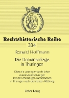 Book Cover for Die Domaenenfrage in Thueringen by Ronald Hoffmann