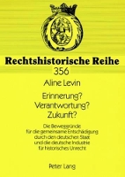 Book Cover for Erinnerung? Verantwortung? Zukunft? by Aline Levin