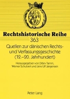 Book Cover for Quellen Zur Daenischen Rechts- Und Verfassungsgeschichte (12.-20. Jahrhundert) by Ditlev Tamm