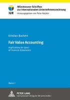 Book Cover for Fair Value Accounting by Kristian Bachert