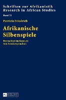Book Cover for Afrikanische Silbenspiele by Patricia Friedrich