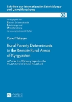 Book Cover for Rural Poverty Determinants in the Remote Rural Areas of Kyrgyzstan by Kanat Tilekeyev