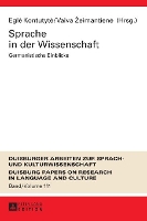 Book Cover for Sprache in der Wissenschaft by Ulrich Ammon