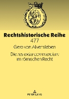 Book Cover for Die res extra commercium im roemischen Recht by Gero Alvensleben