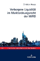 Book Cover for Verborgene Liquiditaet im Marktordnungsrecht der MiFID by Christian Hoops