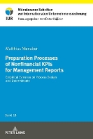 Book Cover for Preparation Processes of Nonfinancial KPIs for Management Reports by Matthias Nienaber