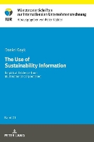 Book Cover for The Use of Sustainability Information by Daniel Gayk