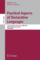 Book Cover for Practical Aspects of Declarative Languages by Manuel Carro