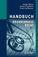 Book Cover for Handbuch Krankenhausrecht by Stefan Bäune, Roland Flasbarth, Frank Stollmann