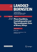 Book Cover for Phase Equilibria, Crystallographic and Thermodynamic Data of Binary Alloys by Felicitas Predel