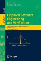 Book Cover for Empirical Software Engineering and Verification by Bertrand Meyer