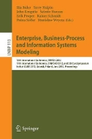 Book Cover for Enterprise, Business-Process and Information Systems Modeling 13th International Conference, BPMDS 2012, 17th International Conference, EMMSAD 2012, and 5th EuroSymposium, held at CAiSE 2012, Gda?sk,  by Ilia Bider